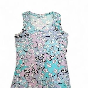 Emilio Pucci vintage Blue Fitted Sleeveless Tank Top